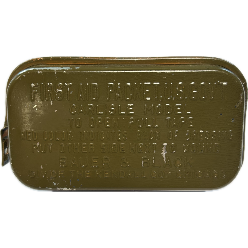First-Aid Packet, US Army, Carlisle Model, with Crystalline Sulfanilamide
