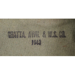 Case, Canvas, OD 7, M1 Carbine, CHATTA. AWN. & W.S. CO. 1943