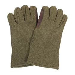Gants en laine et cuir, US Army, J. KAYSER & CO., taille 10