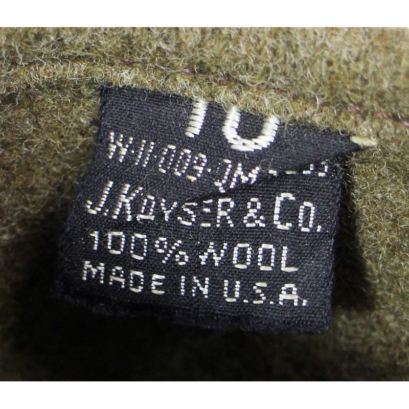 Gloves, Wool, with Leather Palm, US Army, J. KAYSER & CO., Size 10