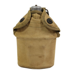 Canteen, US, Complete, with USMC Cover, P2