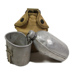 Canteen, US, Complete, with USMC Cover, P2