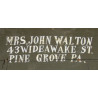 Chest, Wooden, Cpl. John Walton