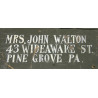 Malle personnelle, Cpl. John Walton