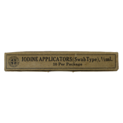 Boîte de tubes d'iodine, MINE SAFETY APPLIANCES CO.