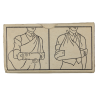 Bandage, triangulaire, item n° 92040, Gerstein Brothers MFG. CORP.