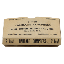Compresses, ACME COTTON PRODUCTS CO., INC., 1942