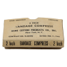 Compresses, ACME COTTON PRODUCTS CO., INC., 1942
