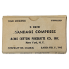 Compresses, ACME COTTON PRODUCTS CO., INC., 1942