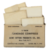 Compresses, ACME COTTON PRODUCTS CO., INC., 1942