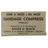 Compresse, Bauer & Black, 4-Inch x 84-Inch, U.S. Government