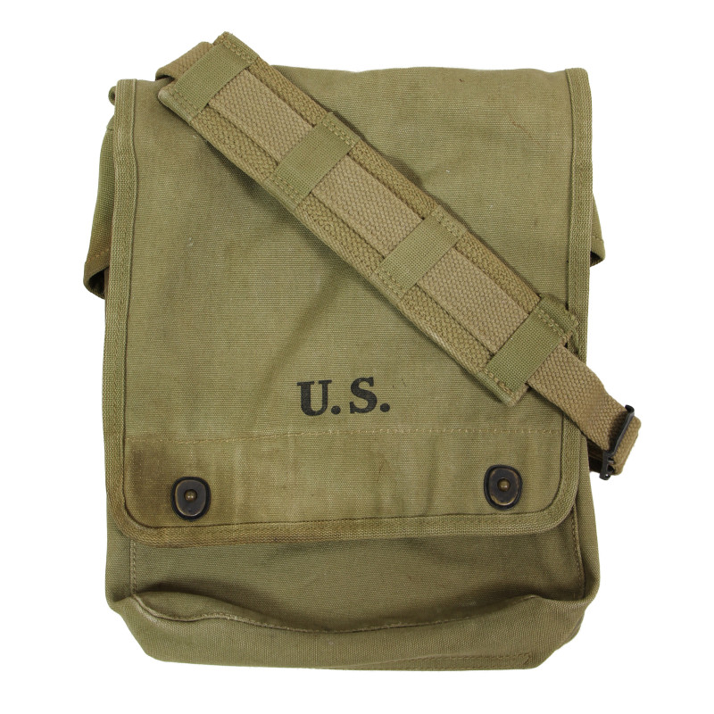 Case, Canvas, Dispatch, M-1938, US Army, SALVAGE-MOLLOY 1943