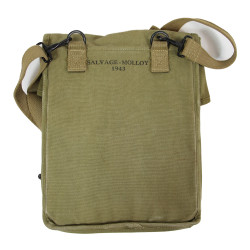 Case, Canvas, Dispatch, M-1938, US Army, SALVAGE-MOLLOY 1943