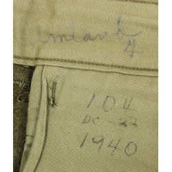 Pantalon moutarde, Special, 34 x 31, 1943