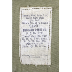 Pantalon moutarde, Special, 34 x 31, 1943
