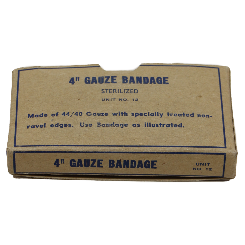 Bandage, Unit No. 12, Gauze, A. E. HALPERIN CO., Inc.