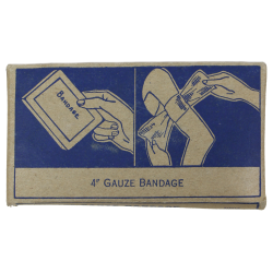 Bandage, Unit No. 12, Gauze, A. E. HALPERIN CO., Inc.