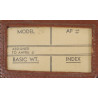 Adjuster, Load, Glider Waco CG-4A, USAAF