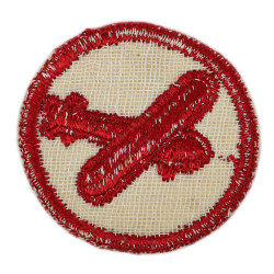 Insigne de calot, glider, artillerie (First Airborne Task Force, 101st Airborne Division), feutre