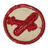 Insigne de calot, glider, artillerie (First Airborne Task Force, 101st Airborne Division), feutre