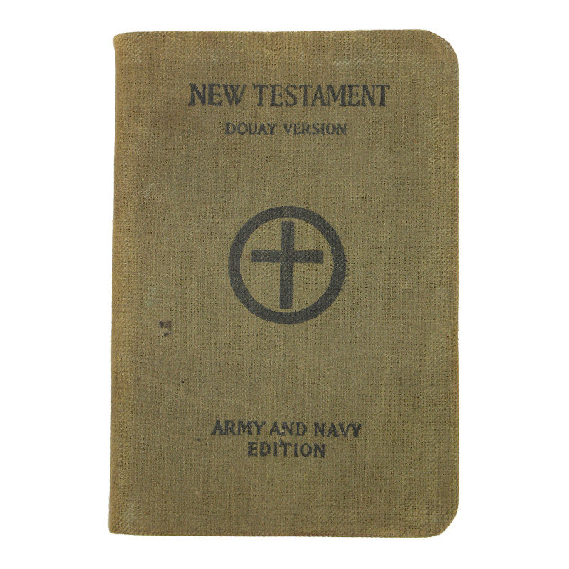The New Testament, Army and Navy Edition, 1918, nominatif