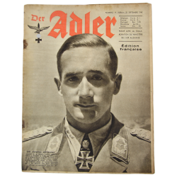 Magazine, Der Adler, 22 septembre 1942, édition française