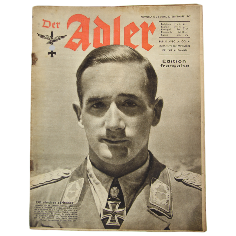 Magazine, Der Adler, 22 septembre 1942, édition française