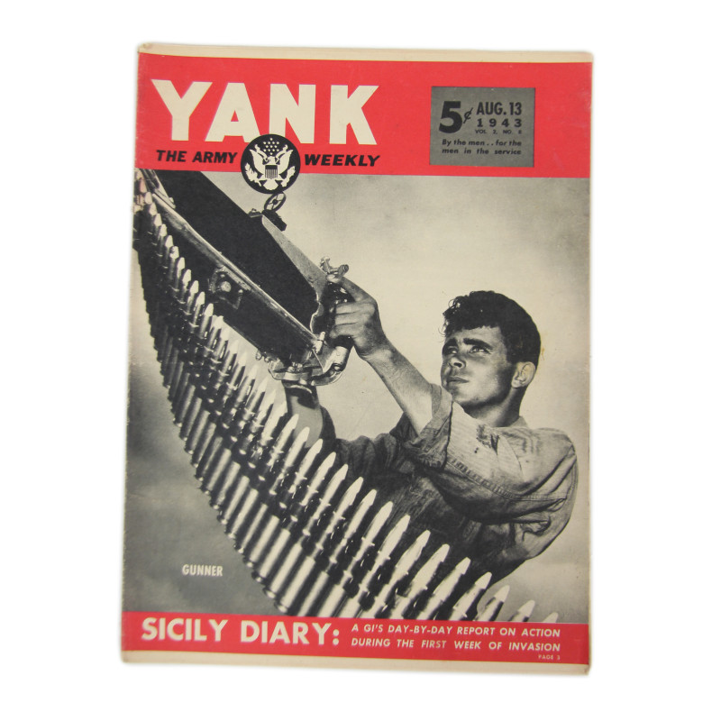 Magazine YANK, 13 août 1943