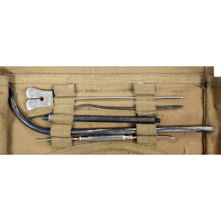 Trousse d'instruments, US Navy Medical Department, Corpsman, avec accessoires