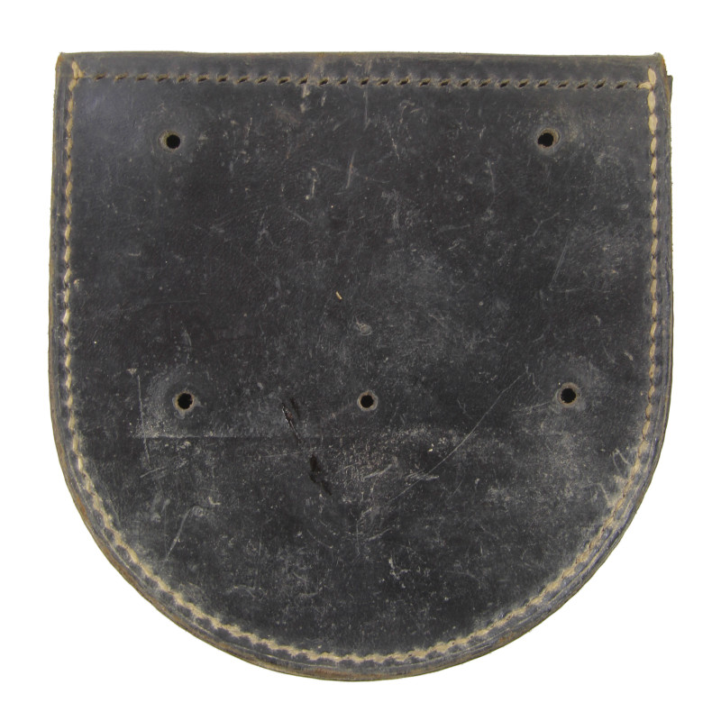 Pochette en cuir allemande, règle de calcul d'artillerie, ERTEL