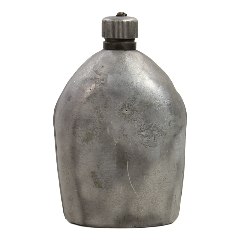 Gourde US Army, complète, Cook Earl Everts, Battery A, 58th Artillery Regiment, AEF, 1918