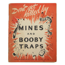 Livret, Don't Get Killed by Mines and Booby Traps, 1944