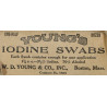Box, Iodine Swabs, W.D. YOUNG & CO., INC.