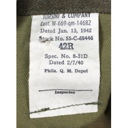 Veste de sortie, Private First Class, USAAF, 42R, 1942
