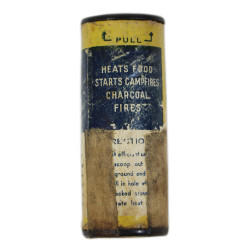 Tablettes de combustible, Heatab, avec support, USMC, 1943