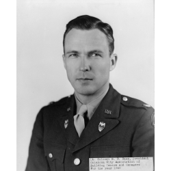 Cap, Garrison, Col. Boylston Bass, Secretary of the General Staff, Sixth Army, PTO