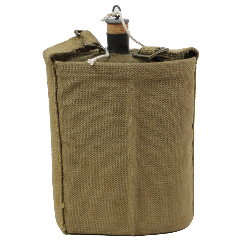 Gourde britannique, avec porte-bidon, 1943