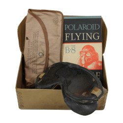 Lunettes de vol, Type B-8, Polaroid, USAAF, dans leur boîte