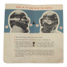 Lunettes de vol, Type B-8, Polaroid, USAAF, dans leur boîte