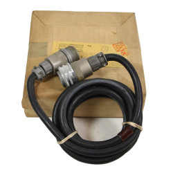 Cordon d'alimentation CD-509, pour radios BC-620/659, 1944