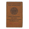 Carte d'identité, Nurse, 1er type, 1943, 2nd Lt. Esther Kenyon, ETO