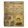 Carte d'identité, Nurse, 1er type, 1943, 2nd Lt. Esther Kenyon, ETO
