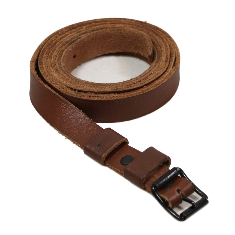 Sangle en cuir pour étui M17 de jumelles US Army