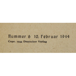 Magazine, Berliner Illustrierte Zeitung, 10 février 1944