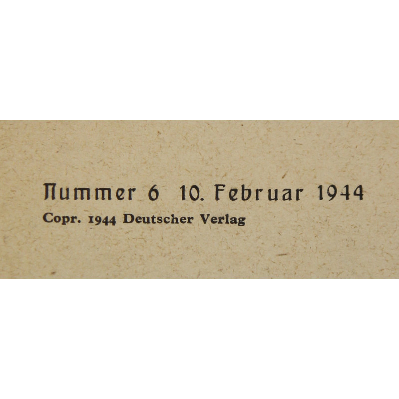 Magazine, Berliner Illustrierte Zeitung, 10 février 1944