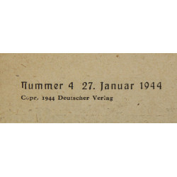 Magazine, Berliner Illustrierte Zeitung, 27 janvier 1944