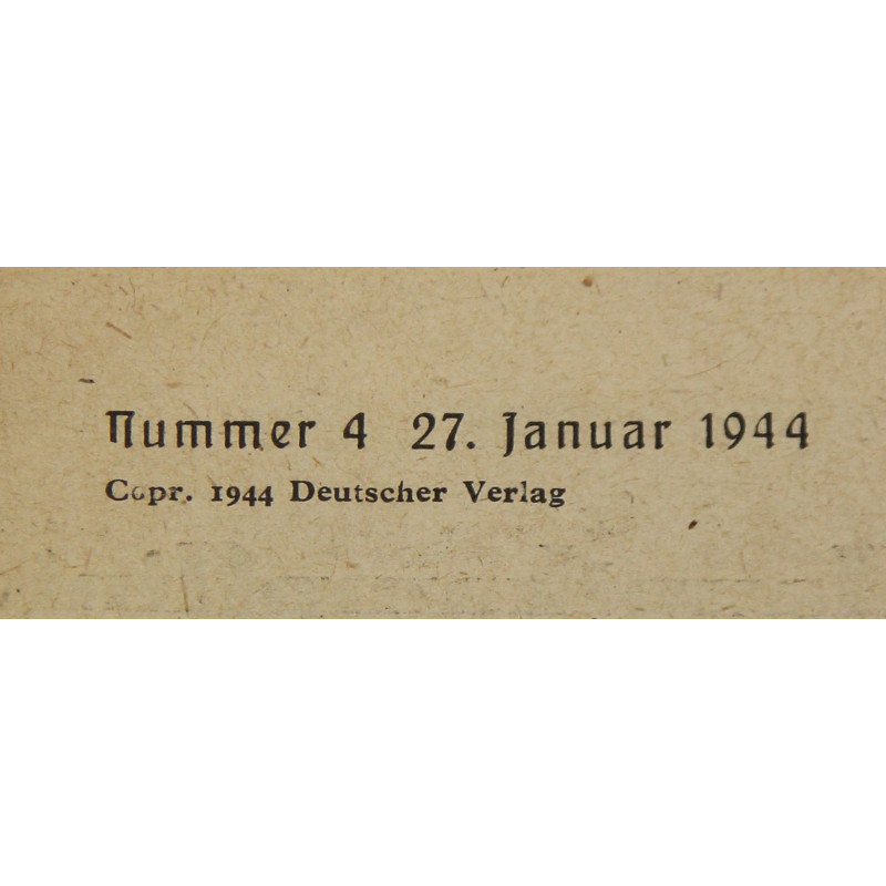 Magazine, Berliner Illustrierte Zeitung, January 27, 1944