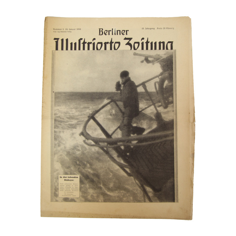Magazine, Berliner Illustrierte Zeitung, 20 janvier 1944