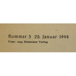 Magazine, Berliner Illustrierte Zeitung, 20 janvier 1944
