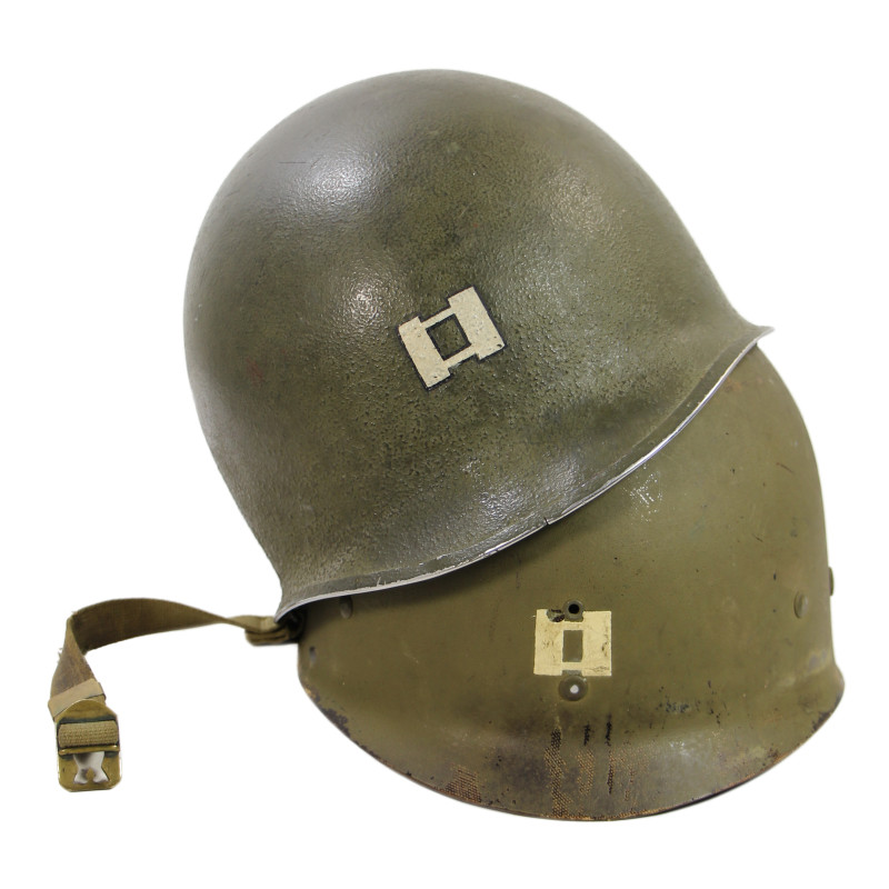Casque M1, pattes fixes, Captain, liner FIRESTONE